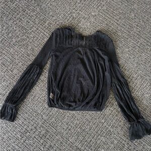 Elegant Black Women's Top